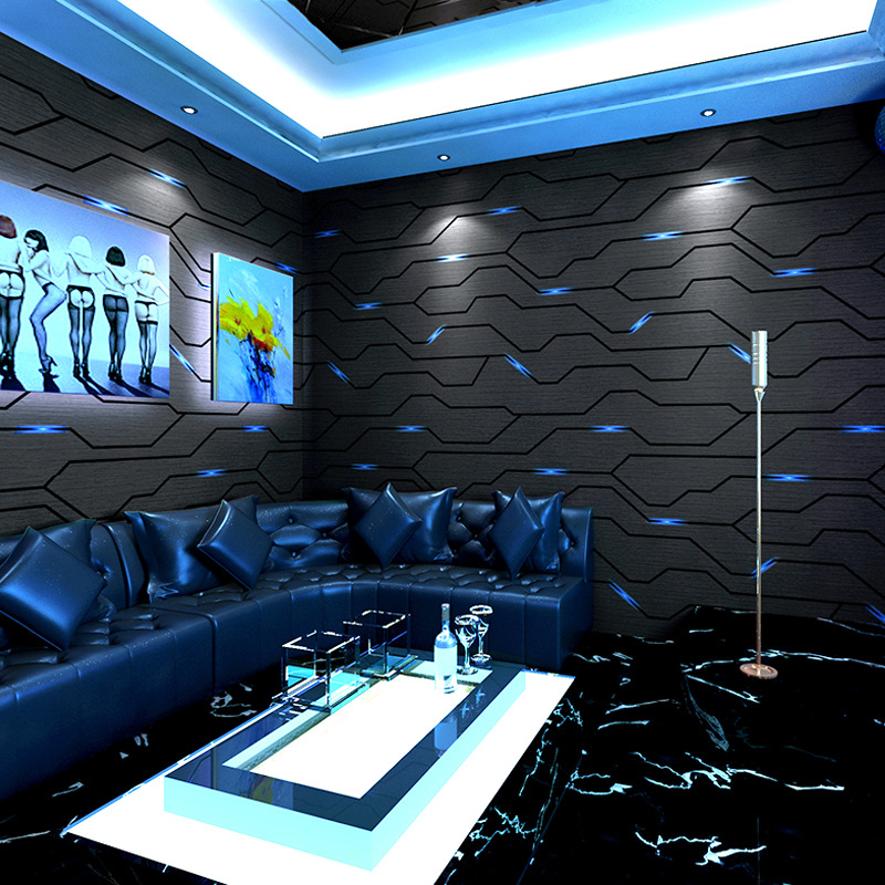 Esports Gaming House - KTV 벽지 벽 커버 3D 스테레오