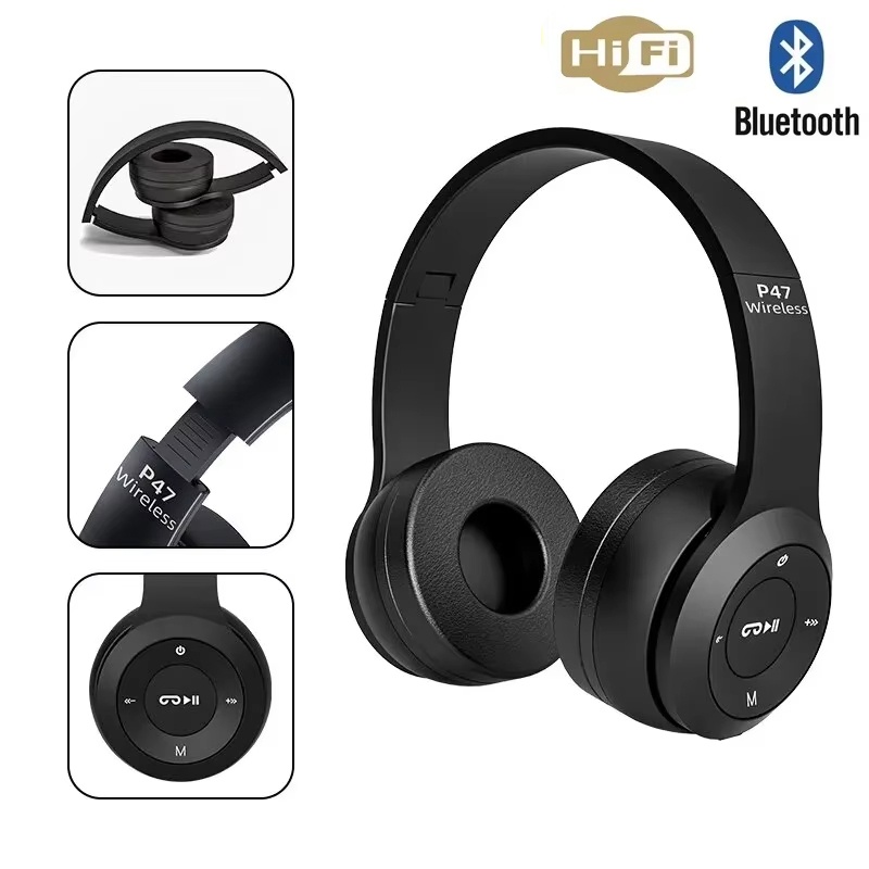 Esports Wireless Gaming Headset - HIFI 스테레오 이어폰 블루투스 헤드셋 접이식