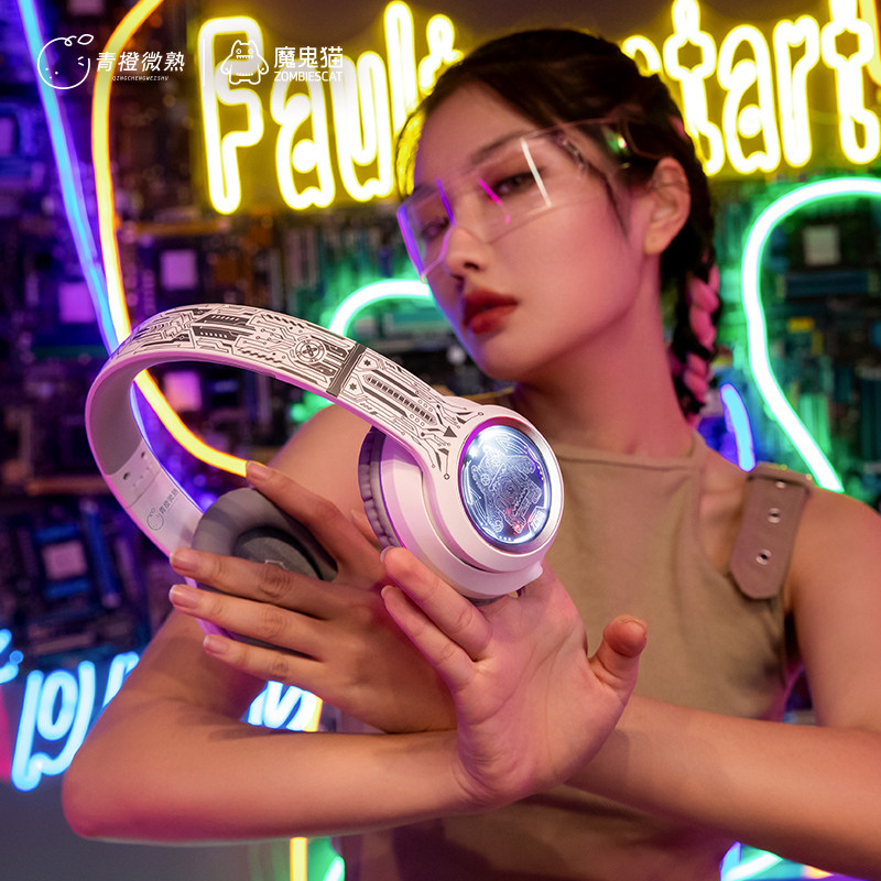 좀비캣 오버이어 무선 블루투스 듀얼 모드 헤드폰 게이밍 - Esports Gaming Bar 리뷰 및 가격