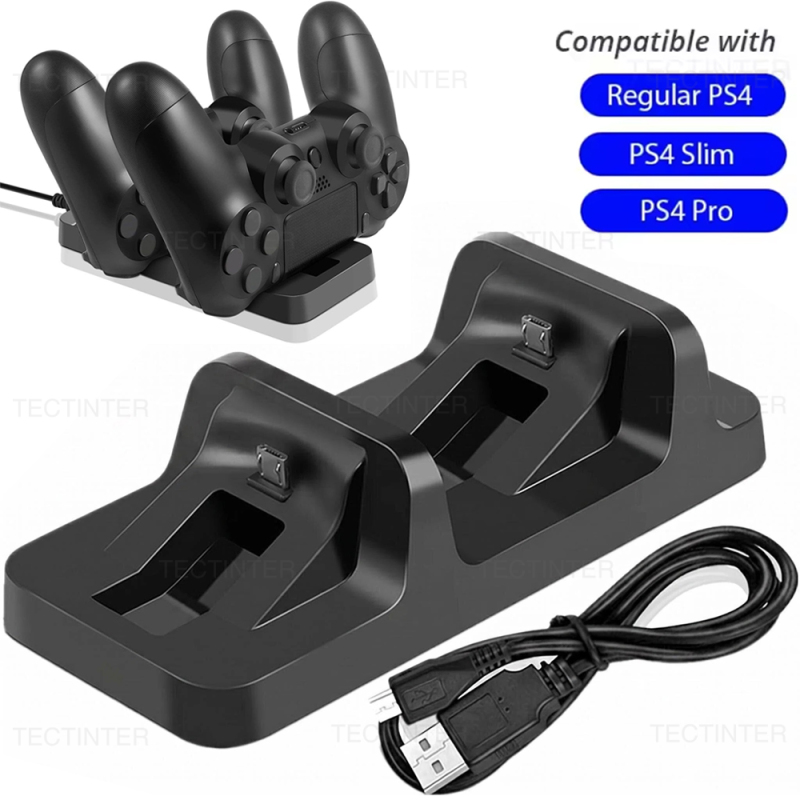 PS4 컨트롤러용 듀얼 충전기 도킹 스테이션, 소니 플 - Esports Gaming Station 리뷰 및 가격