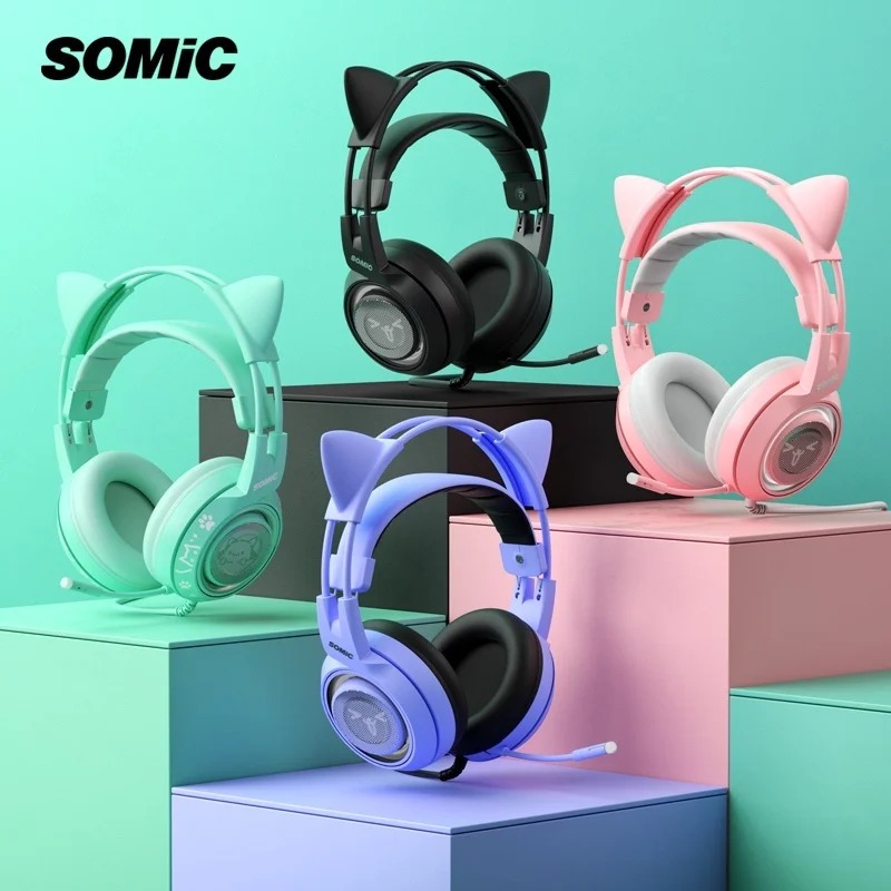 SOMIC G951 유선 게이밍 헤드폰 USB/3.5m - Esports Gaming Bar 리뷰 및 가격