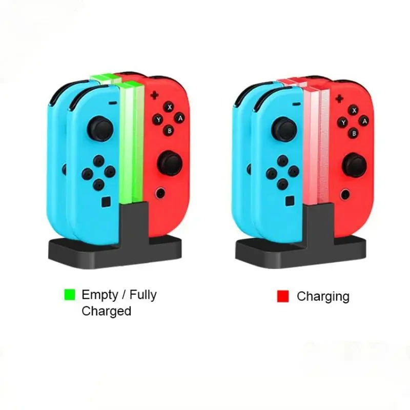 NS 스위치용 4 in 1 LED 충전 스탠드 도킹 스 - Controller Charging Stand 리뷰 및 가격