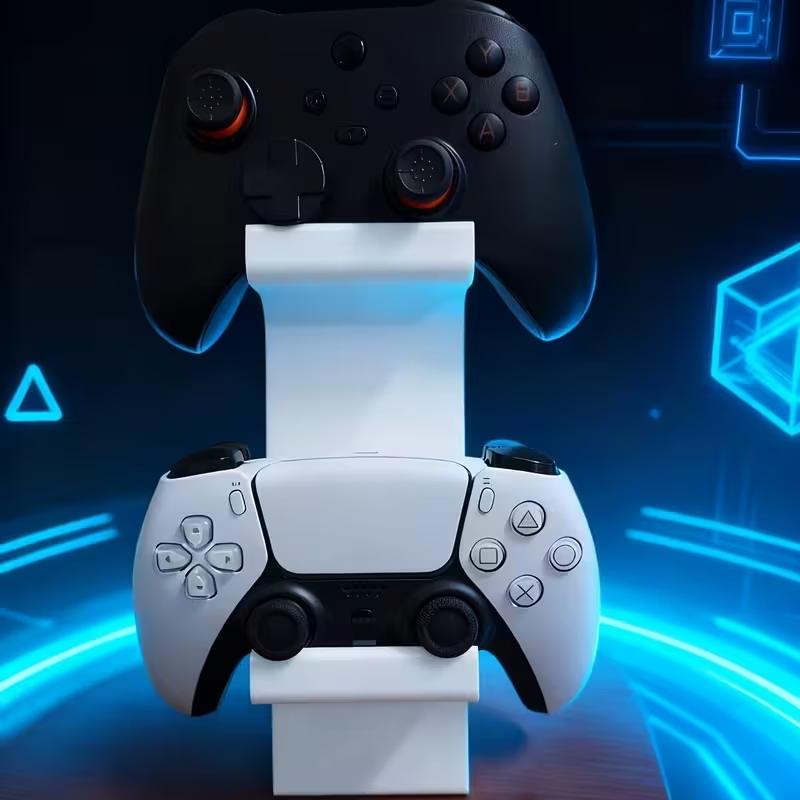 헤드셋 홀더가 있는 책상용 3-in-1 컨트롤러 스탠드 - Controller Charging Stand 리뷰 및 가격