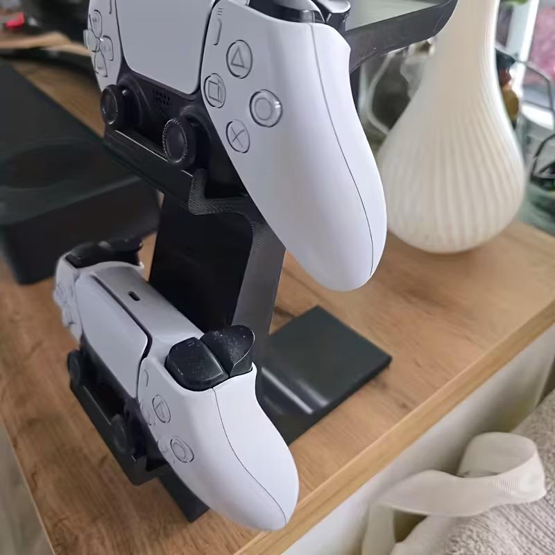 헤드셋 홀더가 있는 책상용 3-in-1 컨트롤러 스탠드 - Controller Charging Stand 리뷰 및 가격