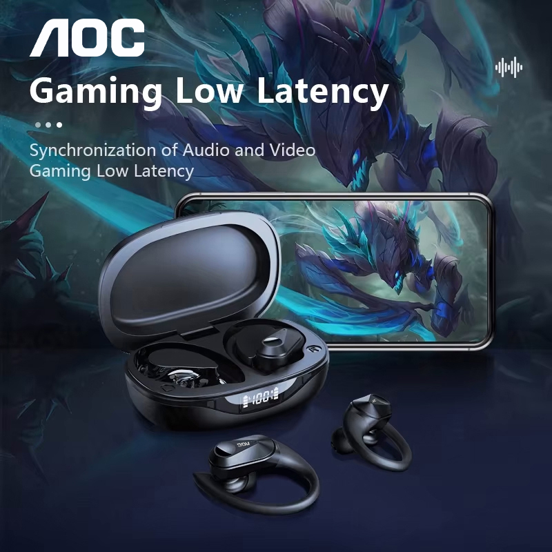 초이스 AOC 스포츠 헤드셋 무선 블루투스 6.0 이어 - Esports Wireless Gaming Headset 리뷰 및 가격