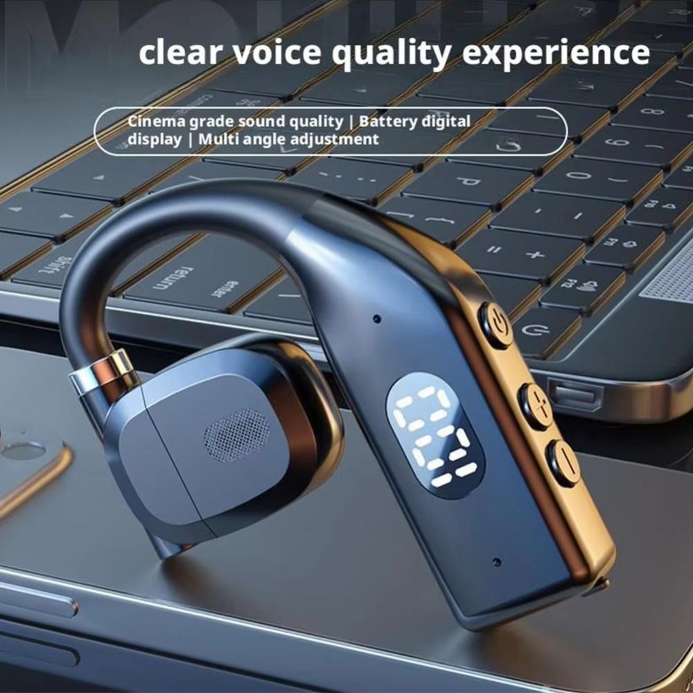 새로운 블루투스 5.4 무선 블루투스 헤드폰 이어훅 디 - Esports Wireless Gaming Headset 리뷰 및 가격