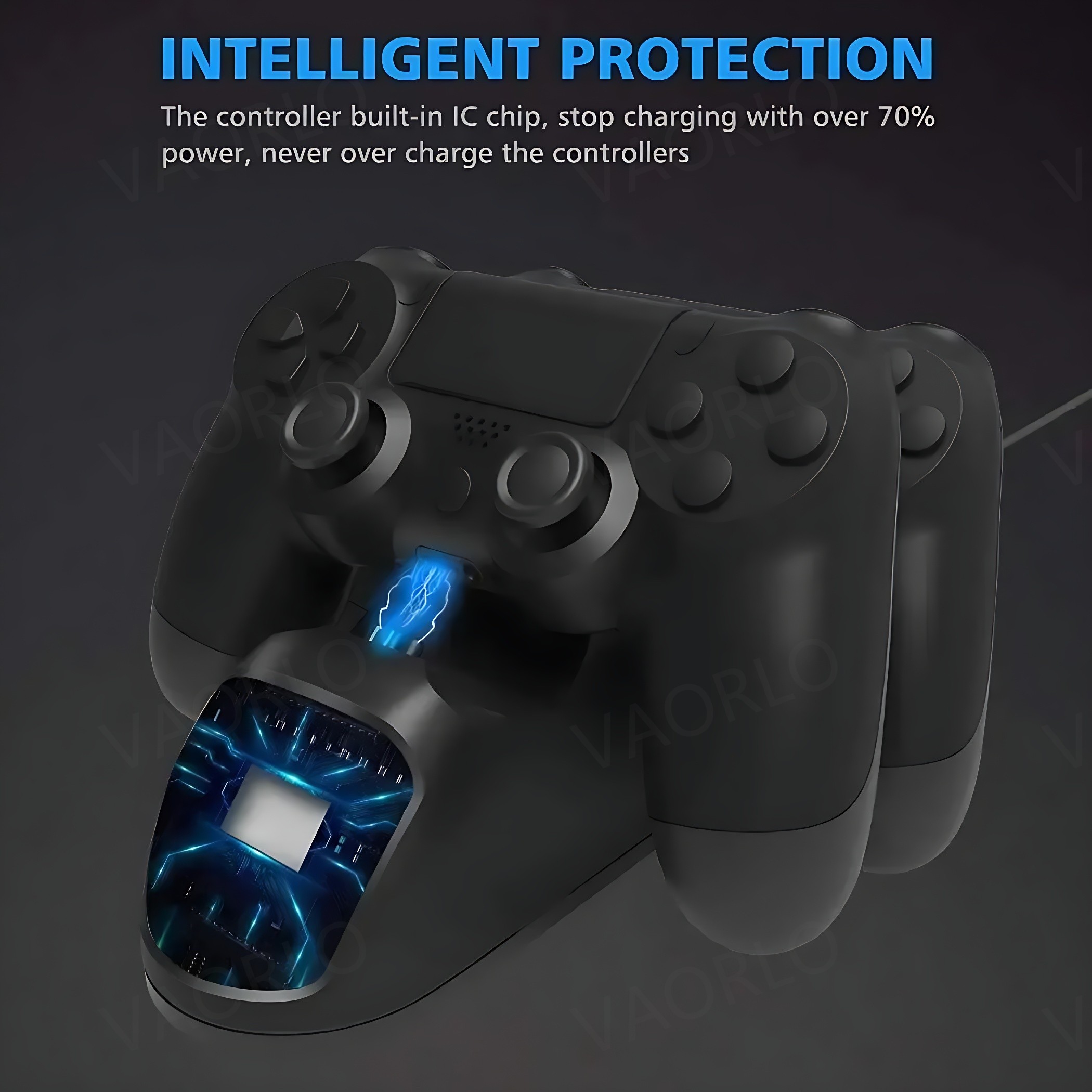 새로운 PS4 충전 스테이션 무선 고속 충전기 게임 컨 - Esports Gaming Station 리뷰 및 가격